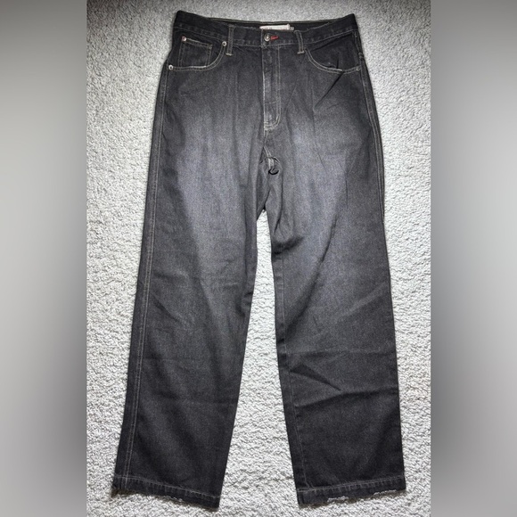 PLUGG Company Jeans Mens 30 x 32 Vintage Y2K Baggy Relaxed Fit Streetwear Wide - Picture 1 of 7